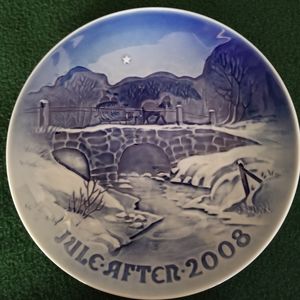 B & G collectable plate